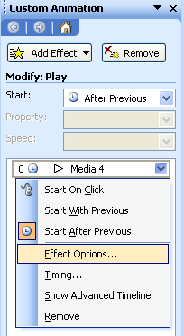 Ton abspielen über die Folien in PowerPoint 2003